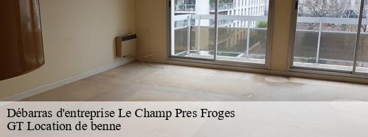 Débarras d'entreprise le-champ-pres-froges-38190 GT Location de benne