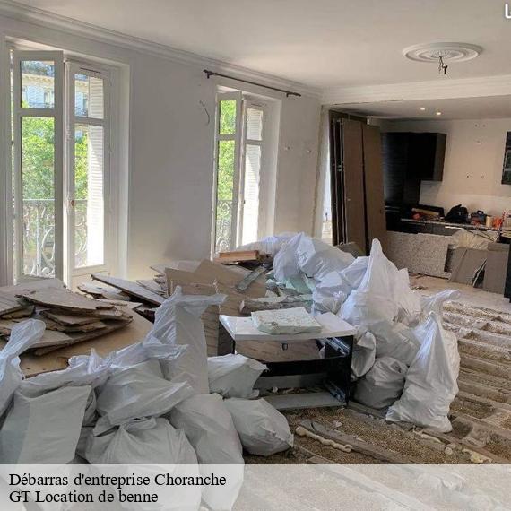 Débarras d'entreprise choranche-38680 GT Location de benne