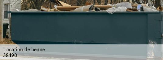 Location de benne charancieu-38490 GT Location de benne