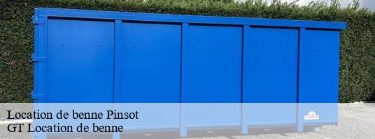 Location de benne pinsot-38580 GT Location de benne