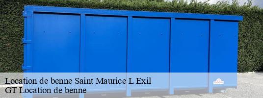 Location de benne saint-maurice-l-exil-38550 GT Location de benne