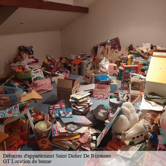 Débarras d'appartement saint-didier-de-bizonnes-38690 GT Location de benne