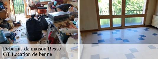 Débarras de maison besse-38142 GT Location de benne