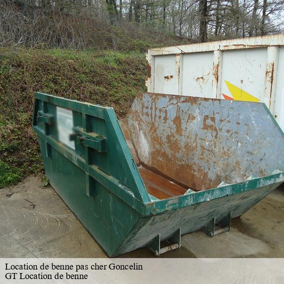 Location de benne pas cher goncelin-38570 GT Location de benne