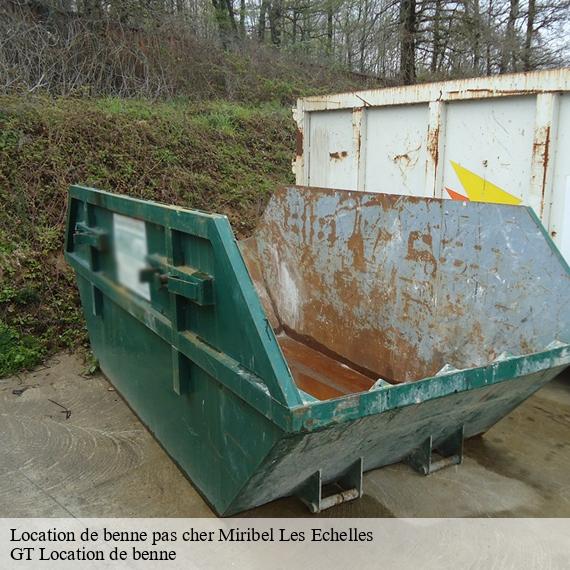 Location de benne pas cher miribel-les-echelles-38380 GT Location de benne