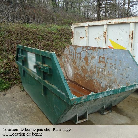 Location de benne pas cher panissage-38730 GT Location de benne