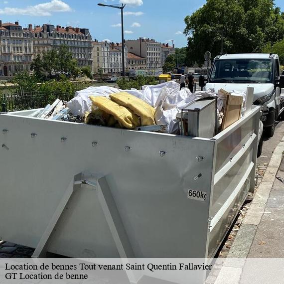 Location de bennes Tout venant saint-quentin-fallavier-38070 GT Location de benne