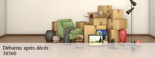Débarras après décès jarrie-38560 GT Location de benne