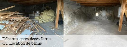 Débarras après décès jarrie-38560 GT Location de benne