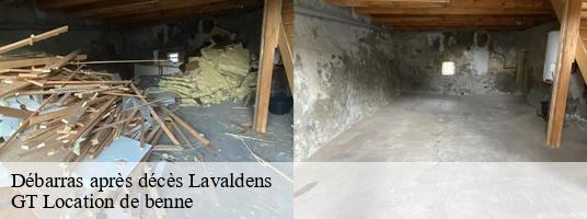 Débarras après décès lavaldens-38350 GT Location de benne