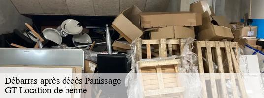 Débarras après décès panissage-38730 GT Location de benne