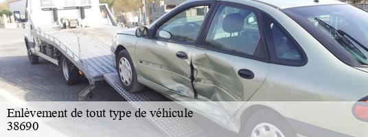 Enlèvement de tout type de véhicule bizonnes-38690 GT Location de benne