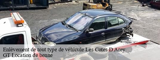 Enlèvement de tout type de véhicule les-cotes-d-arey-38138 GT Location de benne