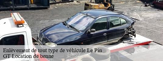 Enlèvement de tout type de véhicule le-pin-38730 GT Location de benne