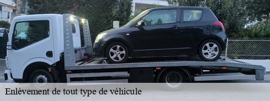 Enlèvement de tout type de véhicule varacieux-38470 GT Location de benne