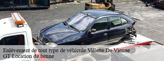 Enlèvement de tout type de véhicule villette-de-vienne-38200 GT Location de benne