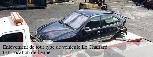 Enlèvement de tout type de véhicule le-chaffard-38290 GT Location de benne